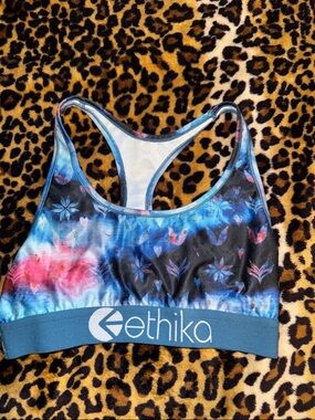 ethika Blue sport bra